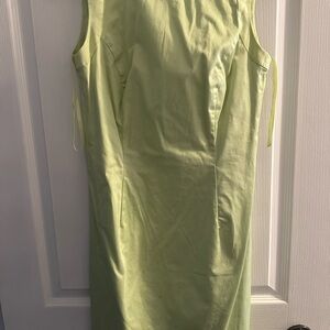Brooks Brothers Light Green Midi Dress